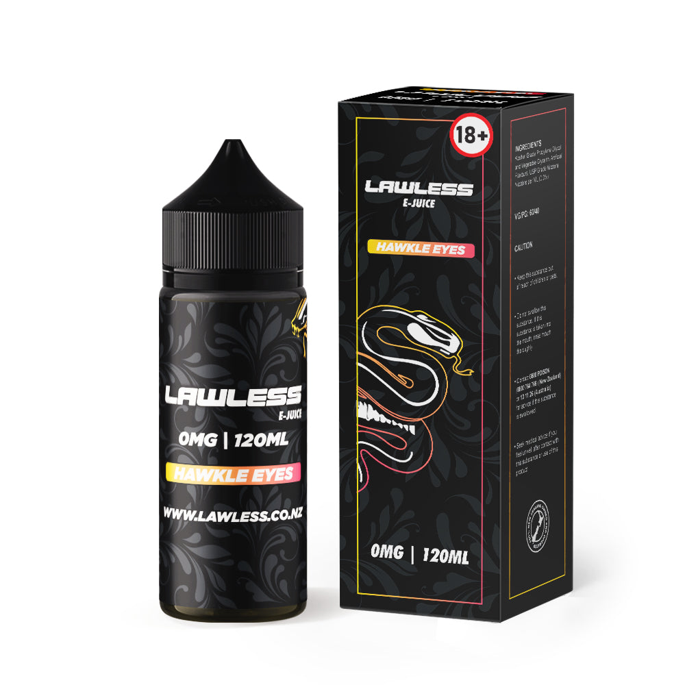 Lawless Hawkle Eyes E-liquid | Lawless NZ